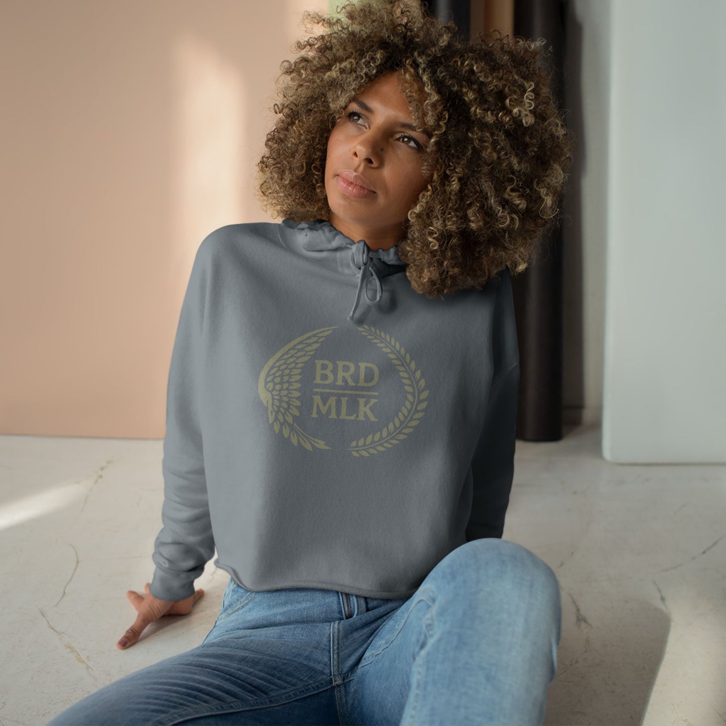 BRDKREST* // CROPPED HOOD