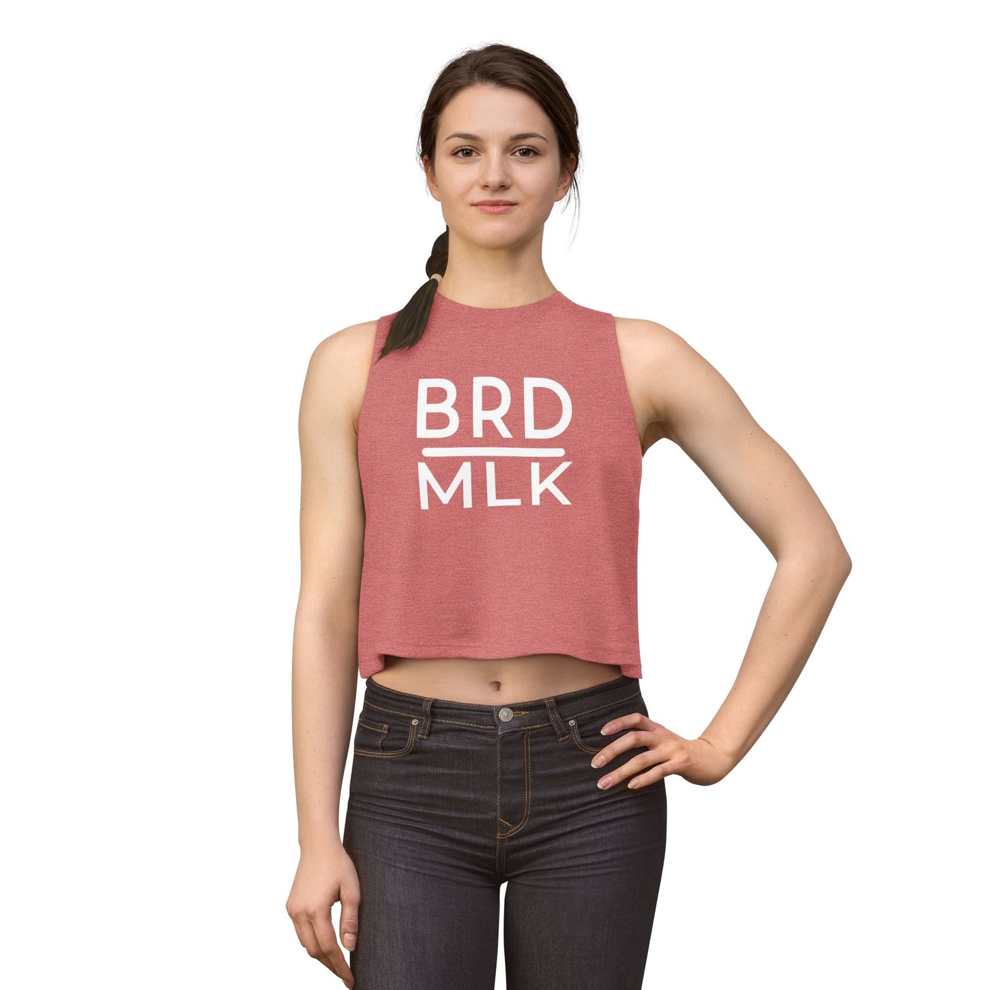 BRDMLK GHURLZS ||. CROP TEE F