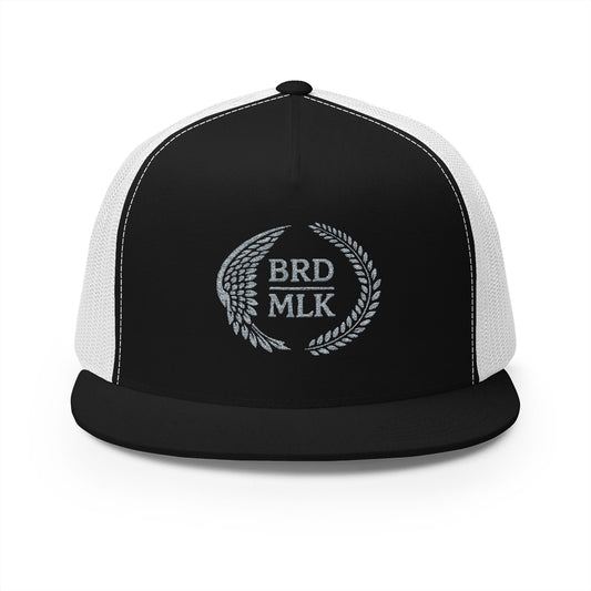 BRDMLK KREST \\ TRUCKER CAP.