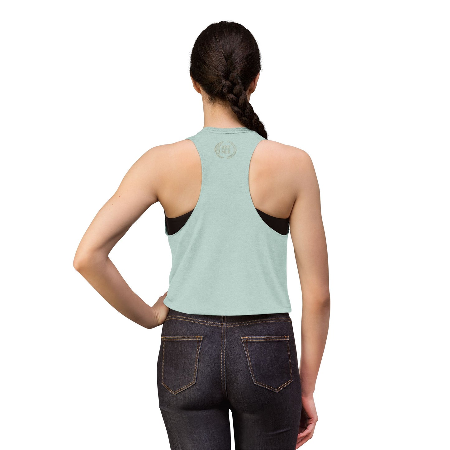 BRDMLK GHURLZS ||. CROP TEE F