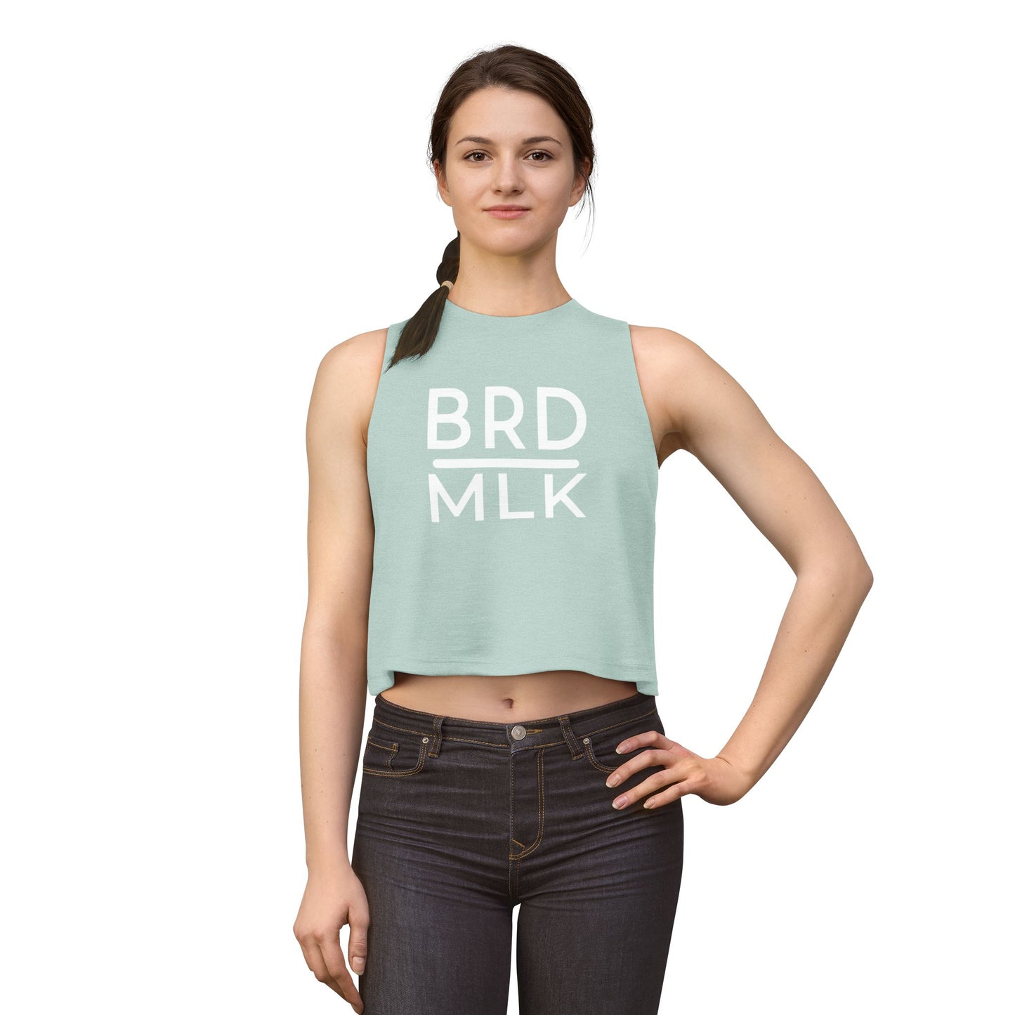 BRDMLK GHURLZS ||. CROP TEE F