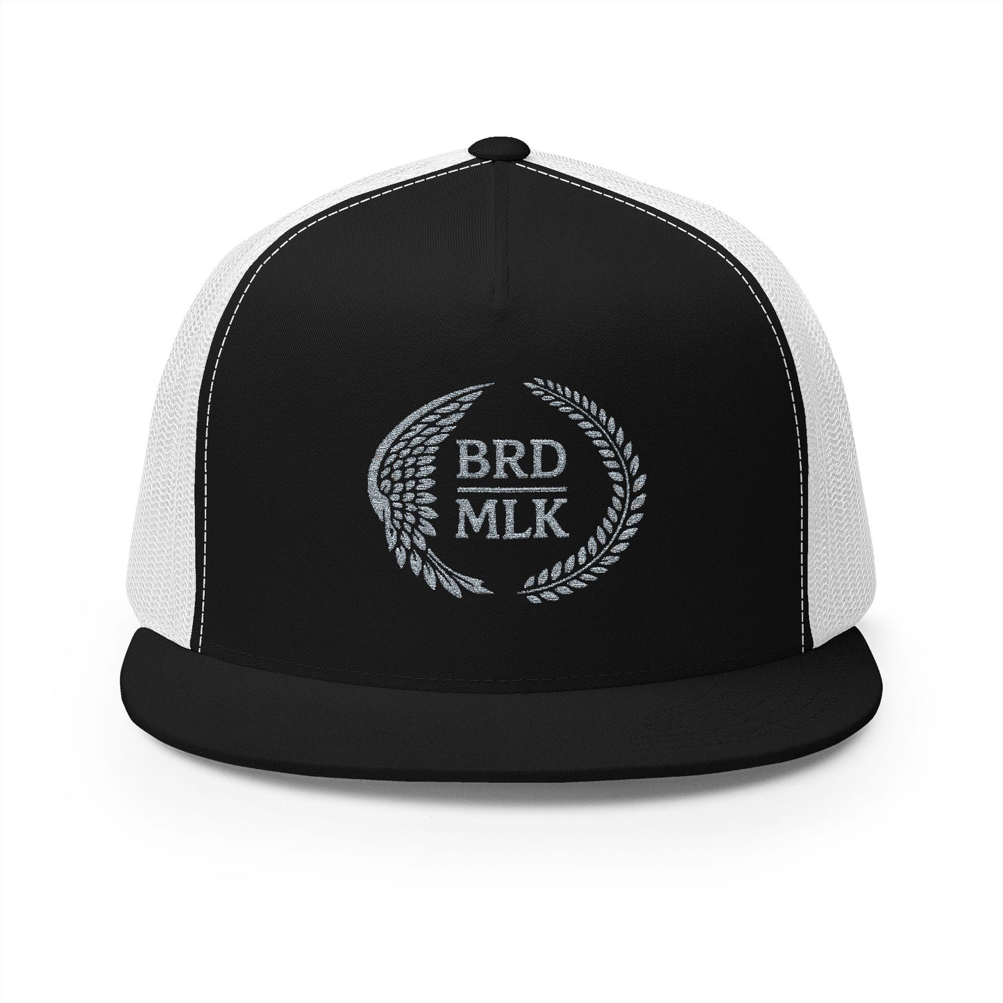 BRDMLK KREST \\ TRUCKER CAP.