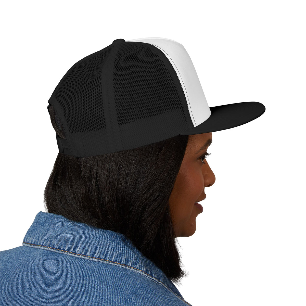 BRDMLK KREST \\ TRUCKER CAP.