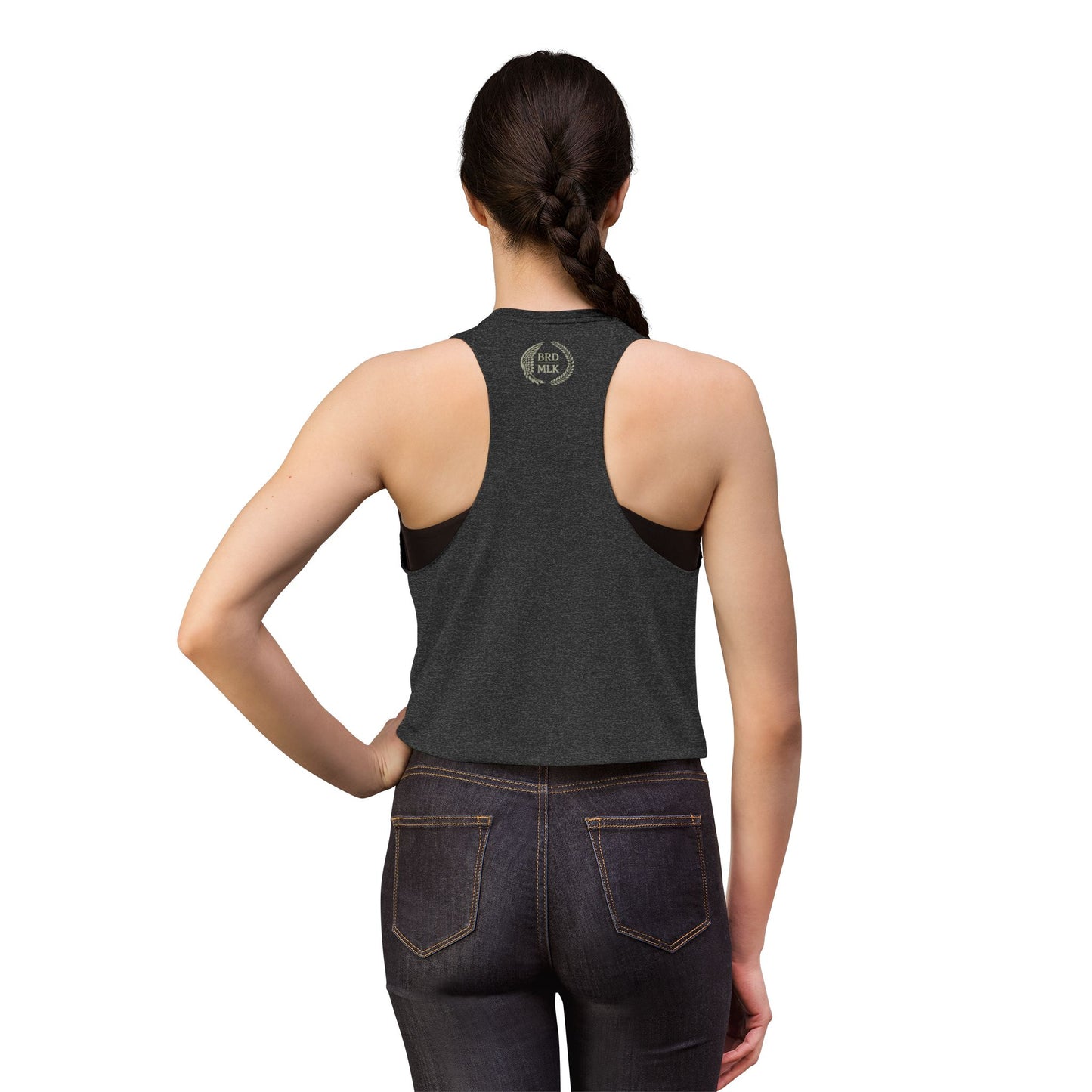 BRDMLK GHURLZS ||. CROP TEE F